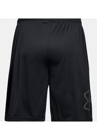 Under Armour - Spodenki treningowe męskie UNDER ARMOUR UA TECH GRAPHIC SHORT. Okazja: na co dzień, do pracy, na spacer. Kolor: czarny. Styl: casual #5