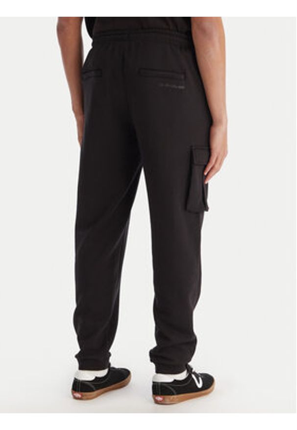 Quiksilver Spodnie dresowe EQYFB03401 Czarny Regular Fit. Kolor: czarny. Materiał: syntetyk, bawełna