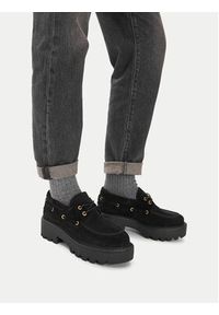 Badura Loafersy EO-AZALEA-8126-25 Czarny. Kolor: czarny. Materiał: skóra, zamsz #2