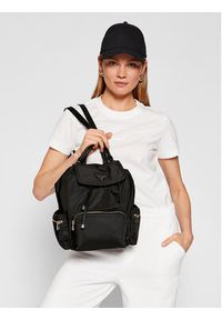 Guess Plecak Eco Gemma HWEYG8 39532 Czarny. Kolor: czarny. Materiał: materiał #5
