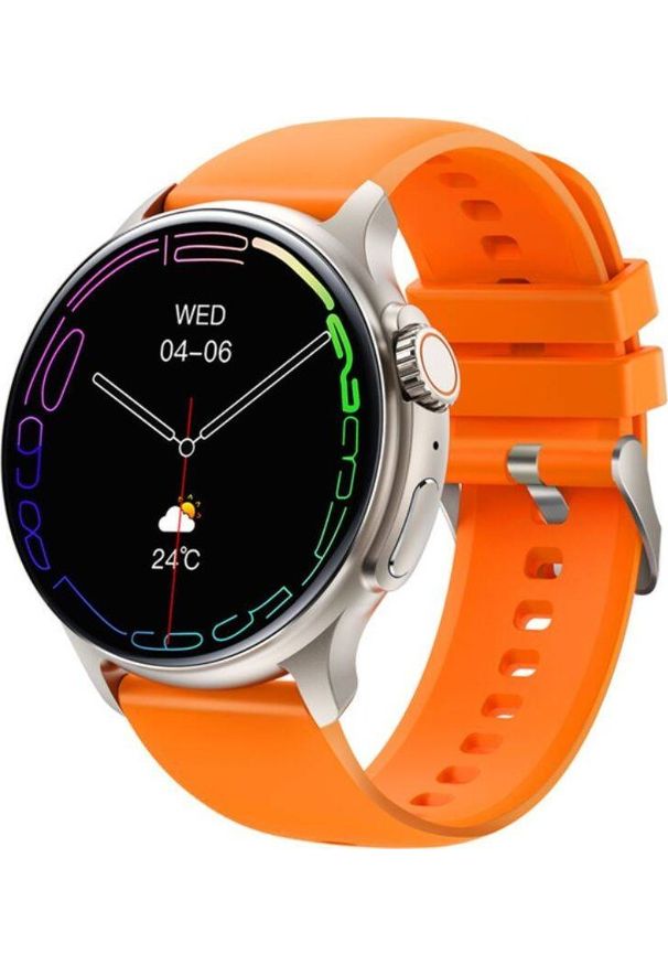 Smartwatch Rubicon RNCF12 Pomarańczowy. Rodzaj zegarka: smartwatch. Kolor: pomarańczowy