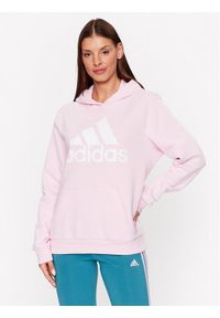 Adidas - adidas Bluza IM0258 Różowy Loose Fit. Kolor: różowy. Materiał: bawełna #1