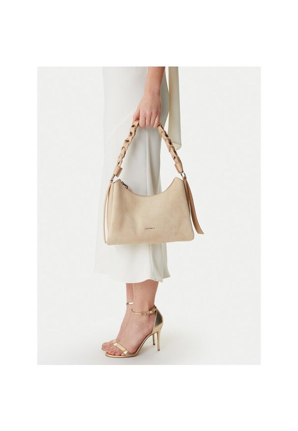 Torebka Coccinelle. Kolor: beżowy