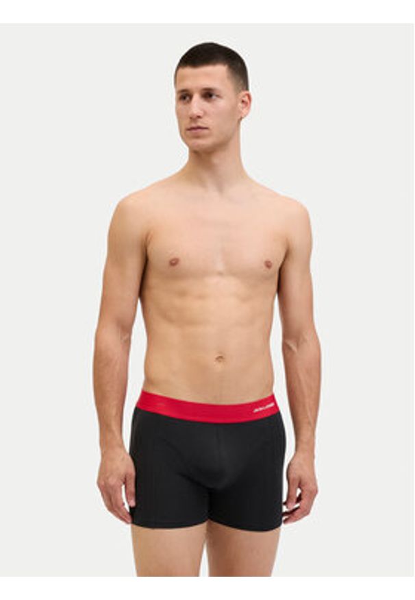Jack & Jones Komplet 3 par bokserek Nyjah 12281998 Czarny. Kolor: czarny. Materiał: bawełna