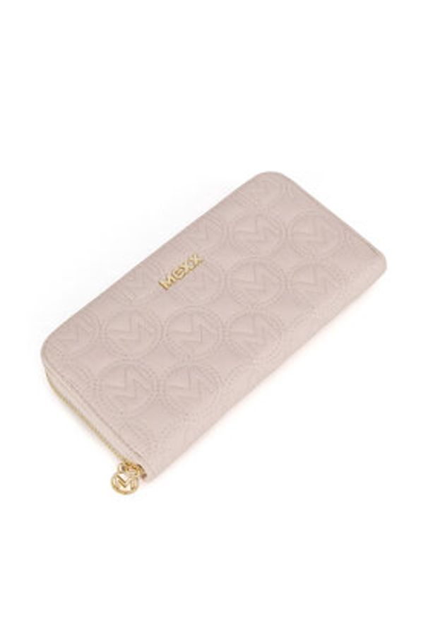MEXX Portfel MEXX-W1-001-AW24 Beżowy. Kolor: beżowy. Materiał: poliester, materiał