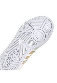 Adidas - Buty adidas Hoops 3.0 W HP7972 białe. Okazja: na co dzień. Zapięcie: sznurówki. Kolor: biały. Materiał: syntetyk, skóra. Szerokość cholewki: normalna #3