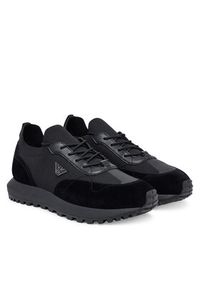 Emporio Armani Sneakersy EM003739 AF19724 MC005 Czarny. Kolor: czarny. Materiał: skóra #4