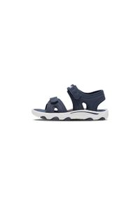Sandały dla dzieci Hummel Wave. Kolor: niebieski. Styl: elegancki