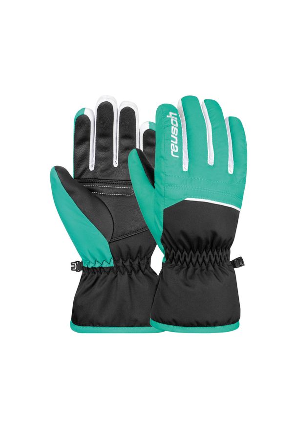 Reusch - Rękawice dziecięce REUSCH Alan Junior. Kolor: wielokolorowy, czarny, zielony. Sport: turystyka piesza