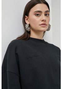 Preach bluza bawełniana kolor czarny gładka. Kolor: czarny. Materiał: bawełna. Wzór: gładki. Styl: klasyczny #2