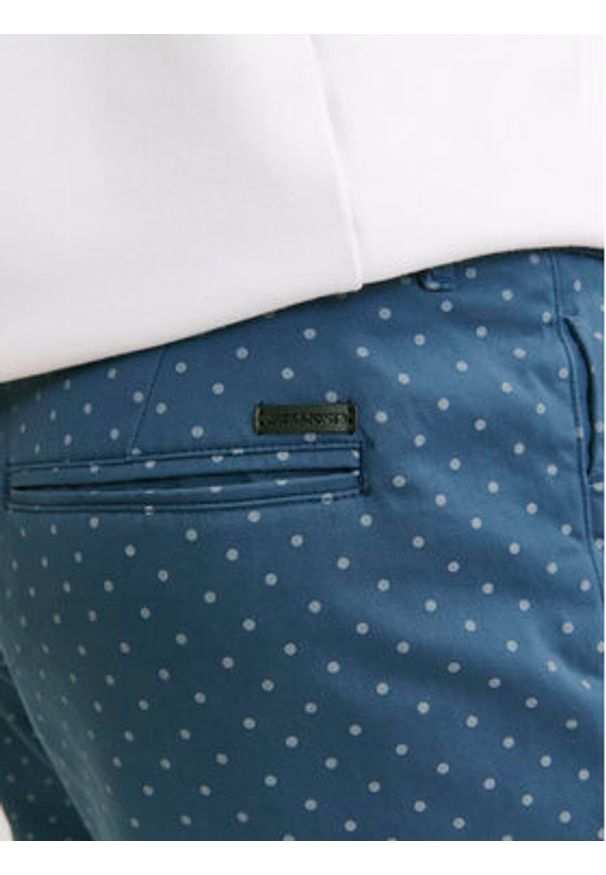 Jack & Jones - Jack&Jones Szorty materiałowe Bowie 12230336 Niebieski Regular Fit. Kolor: niebieski. Materiał: bawełna