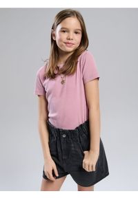 Sinsay - Szorty paperbag z efektem sprania - szary. Kolor: szary #1