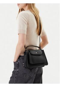 Aigner Torebka Delia S 133020 Czarny. Kolor: czarny. Materiał: skórzane