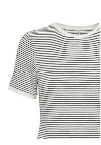 only - ONLY T-Shirt Tine 15315406 Czarny Regular Fit. Kolor: czarny. Materiał: wiskoza #8