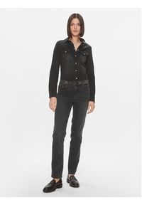 Liu Jo Koszula jeansowa UF3048 D4051 Czarny Regular Fit. Kolor: czarny. Materiał: bawełna #3
