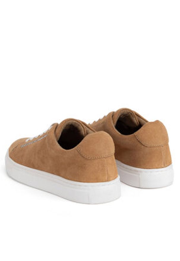 Sergio Bardi Sneakersy WI32-D1087-01SB Brązowy. Kolor: brązowy. Materiał: materiał