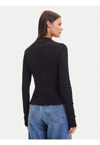 TOMMY HILFIGER - Tommy Hilfiger Sweter Cody WW0WW47307 Czarny Slim Fit. Kolor: czarny. Materiał: bawełna #3