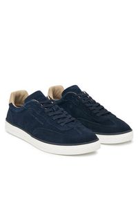 TOMMY HILFIGER - Tommy Hilfiger Sneakersy Lo Lux FM0FM05816 Granatowy. Kolor: niebieski. Materiał: zamsz, skóra #6