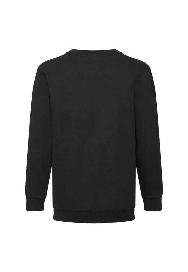 FRUIT OF THE LOOM - Bluza Dziecięca Classic Setin. Kolor: czarny