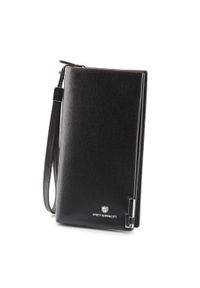 Portfel damski Peterson czarny PTN HYYT-SW002 BLACK. Kolor: czarny. Materiał: skóra ekologiczna