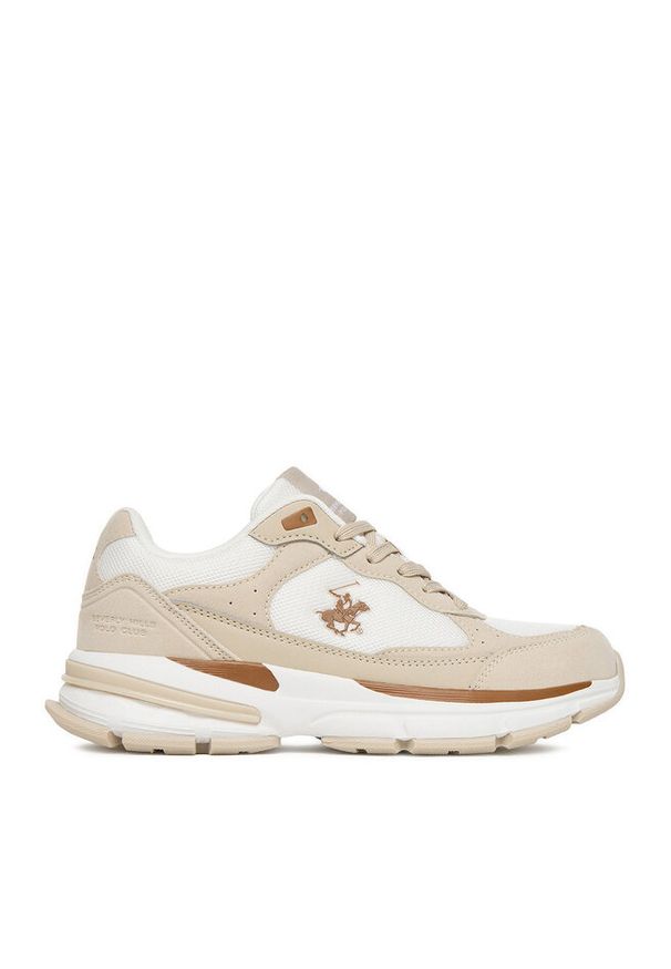 Sneakersy Beverly Hills Polo Club. Kolor: biały