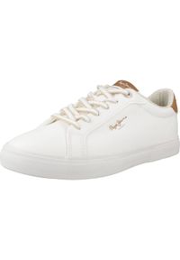 Pepe Jeans - Buty PEPE JEANS KENTON MAX W Biały. Okazja: na co dzień. Kolor: biały. Sport: turystyka piesza #1