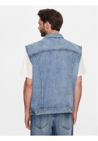Levi's® Kamizelka A5789-0000 Niebieski Regular Fit. Kolor: niebieski. Materiał: bawełna #13