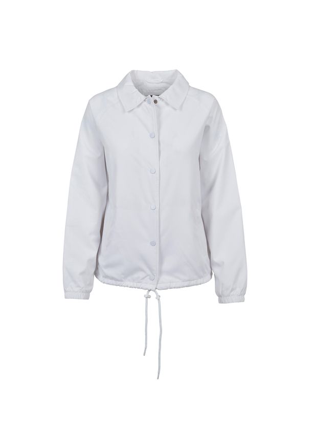 Urban Classics - Parka dla kobiet Urban Classic coach. Okazja: na co dzień. Kolor: biały. Sezon: zima. Styl: casual
