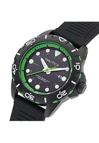 Nautica Zegarek NAPNRS402 Czarny. Kolor: czarny. Materiał: syntetyk #4