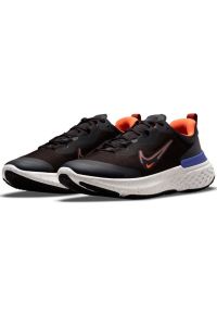 Buty do biegania Nike React Miler 2 Shield M DC4064 003 czarne. Kolor: czarny. Materiał: syntetyk. Szerokość cholewki: normalna #4