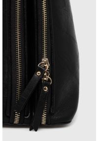 Answear Lab Plecak damski kolor czarny mały gładki. Kolor: czarny. Wzór: gładki. Styl: wakacyjny #3