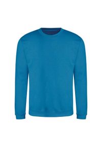 AWDIS - Zwykła Bluza Unisex Dla Dorosłych. Kolor: niebieski