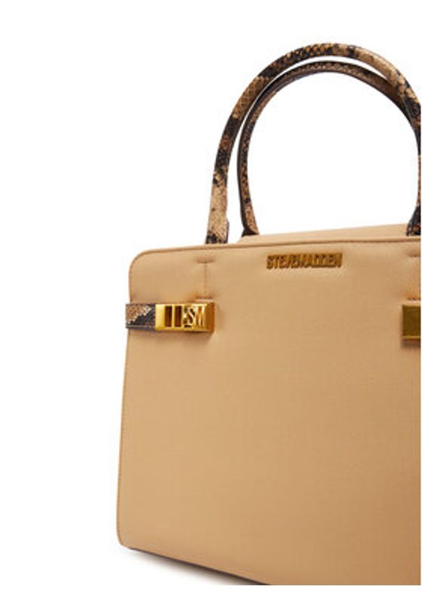 Steve Madden Torebka Blorens SM13001647 Beżowy. Kolor: beżowy. Materiał: skórzane