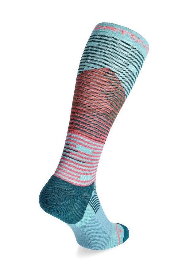 ORTOVOX - Skarpety damskie merino Ortovox All Mountain Long Socks. Kolor: niebieski