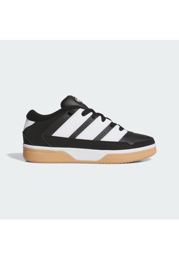 Adidas - Buty Turnaround. Kolor: czarny, brązowy, biały, wielokolorowy. Sport: koszykówka, skateboard