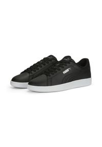 Puma - Sneakersy Smash 3.0 L PUMA Black White black. Kolor: biały, czarny, wielokolorowy. Materiał: syntetyk, materiał. Sport: tenis #1