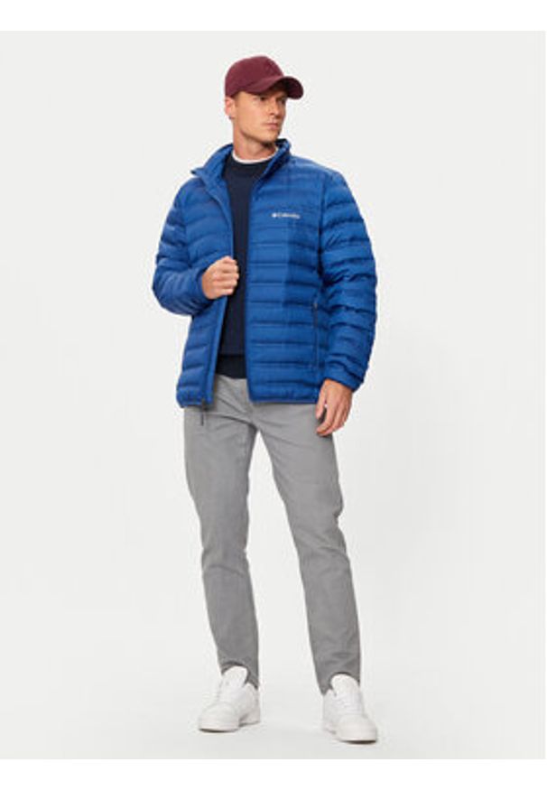 columbia - Columbia Kurtka puchowa Lake 22™ II 2086314 Niebieski Regular Fit. Kolor: niebieski. Materiał: syntetyk