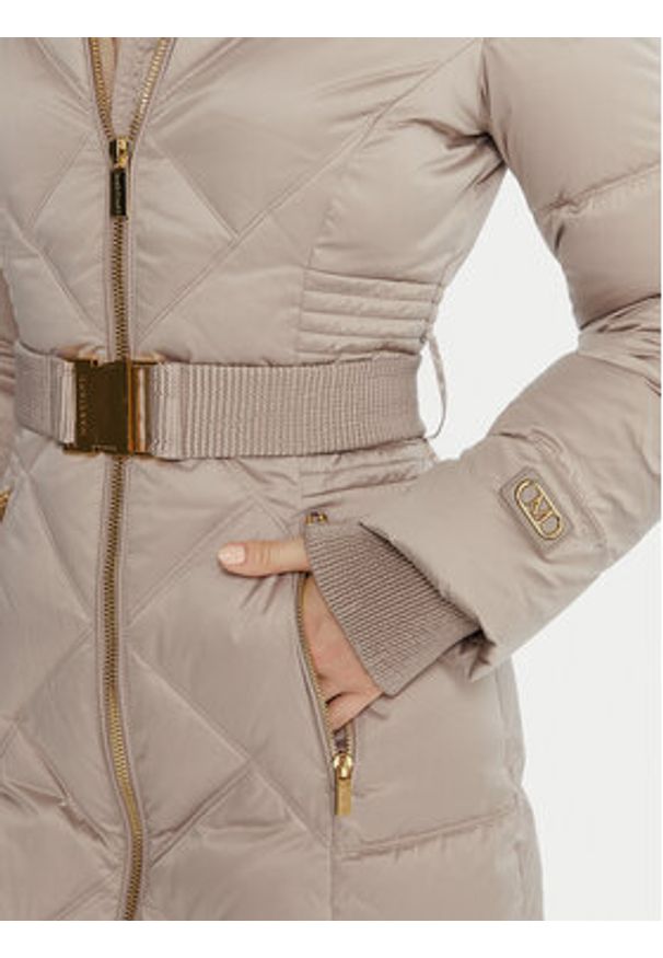 Marciano Guess Kurtka zimowa 5BGL38 7374A Écru Regular Fit. Materiał: syntetyk. Sezon: zima