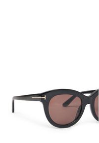 Tom Ford Okulary przeciwsłoneczne FT1189 01E Czarny. Kolor: czarny