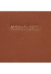 MICHAEL Michael Kors Torebka Temple 30R4G1LT3L Brązowy. Kolor: brązowy. Materiał: skórzane
