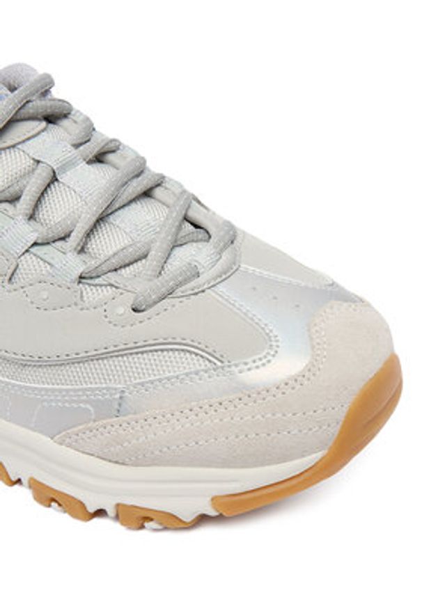 skechers - Skechers Sneakersy D'Lites 150556/GRY Szary. Kolor: szary. Materiał: materiał