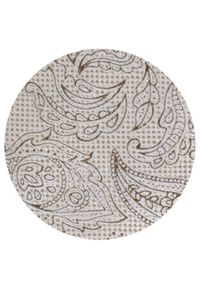 Męski Krawat - Chattier - Jasny Beż (Ecru), Wzór Kwiatowy. Kolor: wielokolorowy, brązowy, beżowy. Materiał: tkanina. Wzór: kwiaty. Styl: elegancki, klasyczny, wizytowy #3