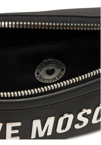 Love Moschino - LOVE MOSCHINO Saszetka nerka JC4195PP1NKD000B Czarny. Kolor: czarny. Materiał: skóra #4