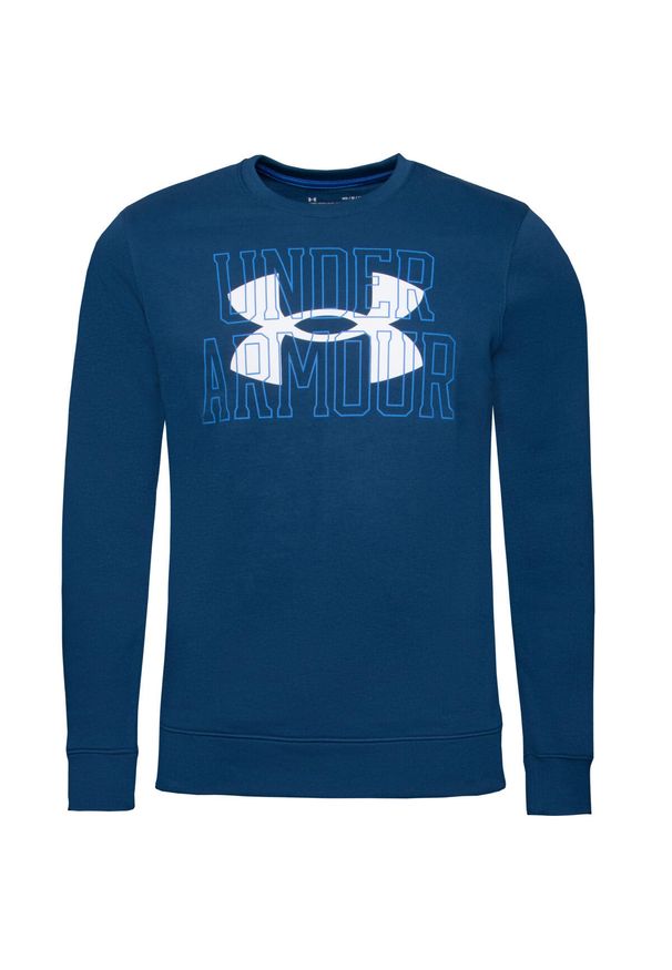 Bluza sportowa męska Under Armour Rival Terry. Kolor: wielokolorowy, biały. Długość rękawa: długi rękaw. Długość: długie. Styl: sportowy