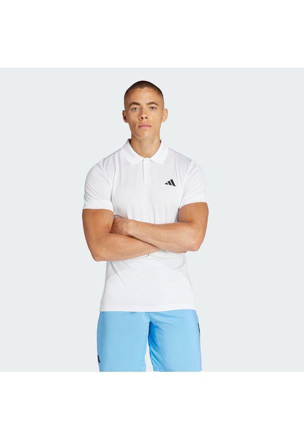 Adidas - Koszulka Tennis FreeLift Polo. Typ kołnierza: polo. Kolor: biały. Materiał: materiał