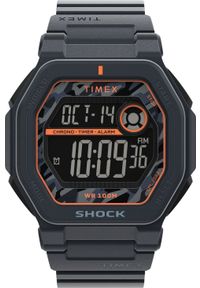 Zegarek Timex Zegarek męski TW2V93800 szary. Kolor: szary #1