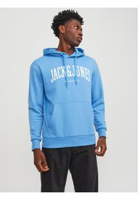 Jack & Jones - Jack&Jones Bluza Josh 12236513 Niebieski Standard Fit. Kolor: niebieski. Materiał: bawełna, syntetyk