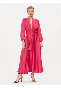 Dixie Sukienka koktajlowa AIFIULTA Różowy Regular Fit. Kolor: różowy. Materiał: wiskoza. Styl: wizytowy #1