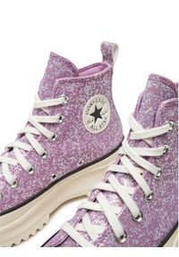 Converse Trampki Run Star Hike Platform Glitter A10096C Różowy. Kolor: różowy. Materiał: materiał. Obcas: na platformie #6