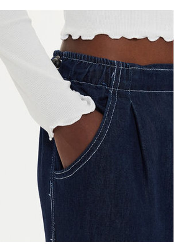 Brave Soul Jeansy LJN-272BERNIE Granatowy Regular Fit. Kolor: niebieski